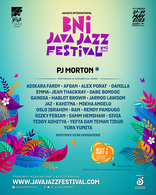 Jakarta BNI International Java Jazz Festival Umumkan Lineup Pertama